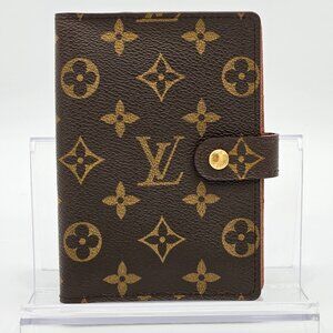 Louis Vuitton Monogram Coated Canvas Agenda PM